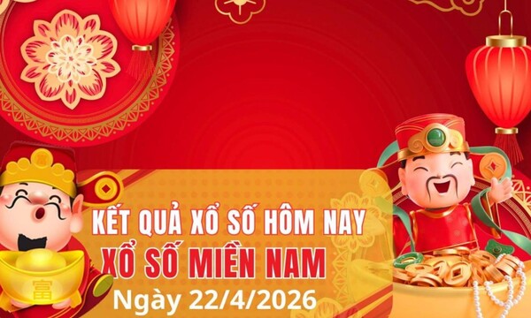 Chiều 22/4 ghi nhận nhiều người trúng xổ số miền Nam.