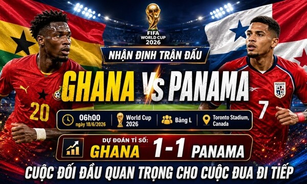 Nhận định Ghana vs Panama, 06h00 ngày 18/6: Dự đoán tỉ số World Cup 2026